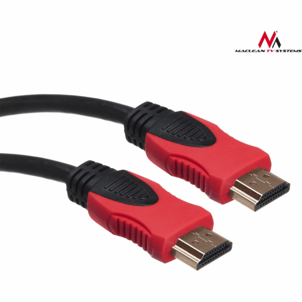 Maclean HDMI - HDMI kabel 5m červený (MCTV-708)