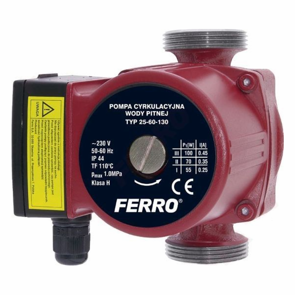 Ferro čerpadlo TUV Ferro 25-60-130 (0204W)