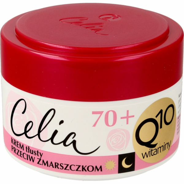 Celia Q10 Vitamins 70+ krém na obličej proti vráskám 50 ml