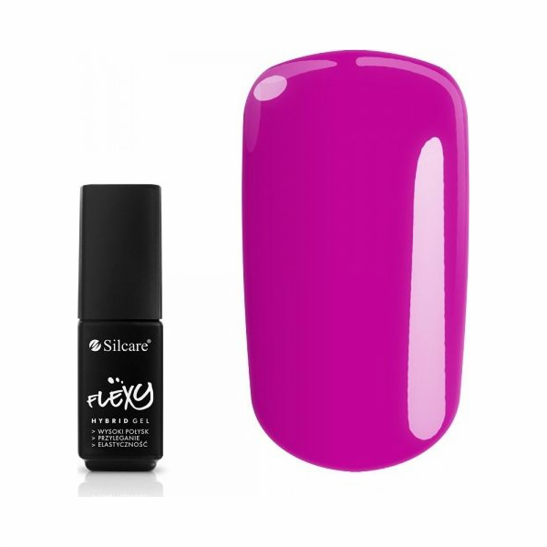 Silcare Hybrid lak na nehty Flexy Hybrid Gel 128 4,5g
