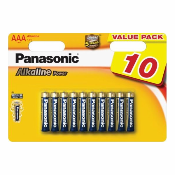 Baterie Panasonic Power AAA / R03 10 ks.