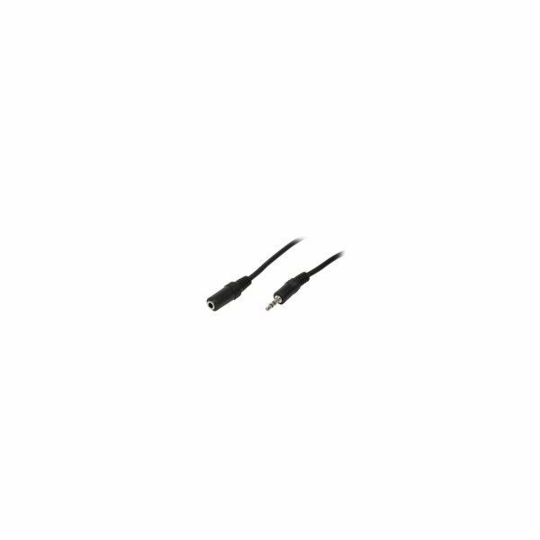 Kabel LogiLink Jack 3,5 mm – Jack 3,5 mm 3 m černý (CA1054)