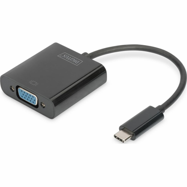 Digitus USB-C – VGA USB adaptér černý (DA-70853)