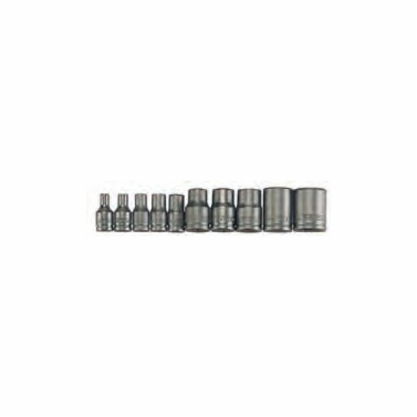 Sada nástrčných klíčů Teng Tools TX s rukojetí 1/4" a 3/8...
