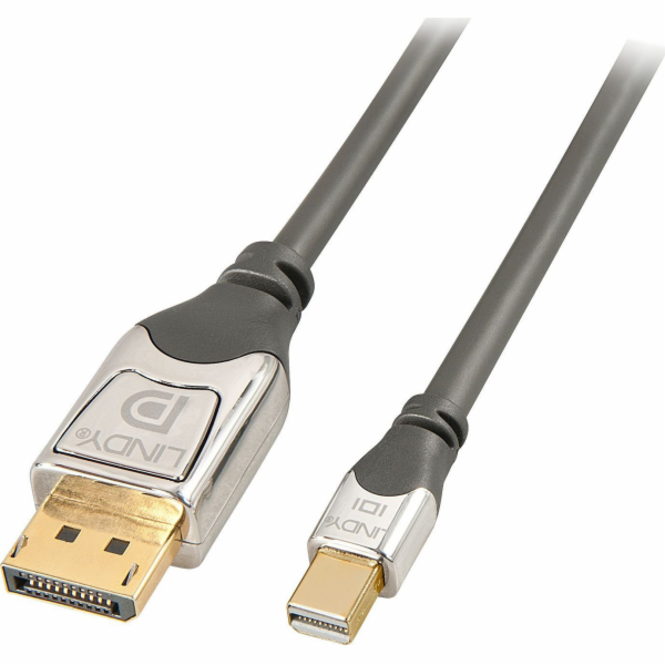Lindy DisplayPort Mini – kabel DisplayPort 0,5 m stříbrný...