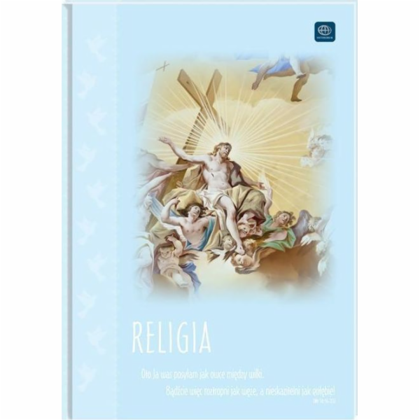Interprint Brulion A5/64K mřížka Religion (5 ks)