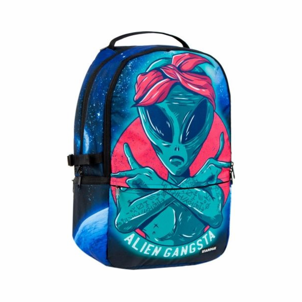 Starpak Alien Gangsta školní batoh modrý (446578)