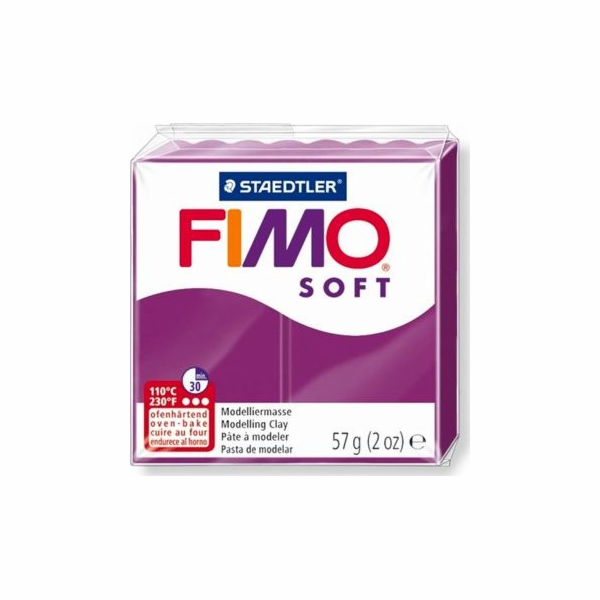 Fimo termosetová plastová hlína Soft fialová 57g