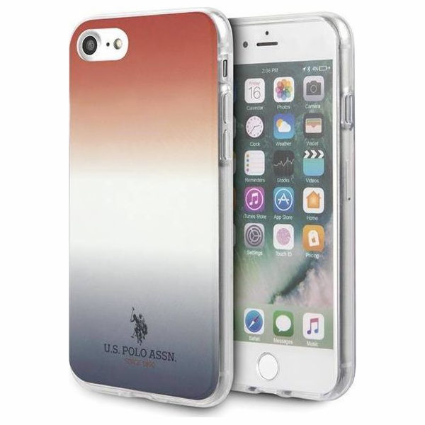 US Polo Assn US Polo USHCI8TRDGRB iPhone 7/8/SE 2020 červ...