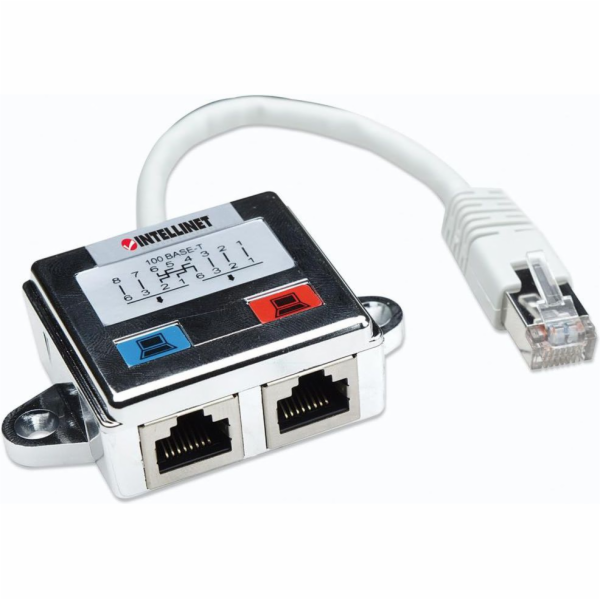 Síťový adaptér Intellinet Network Solutions RJ45x2 STP sp...