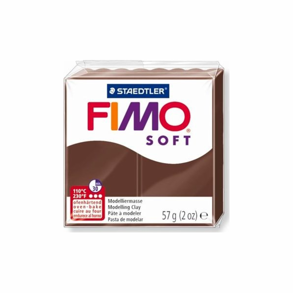 Fimo termosetová plastová hlína Jemná čokoláda 57g