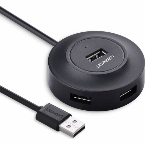 Ugreen USB HUB 4x USB-A 2.0 (UGR600BLK)