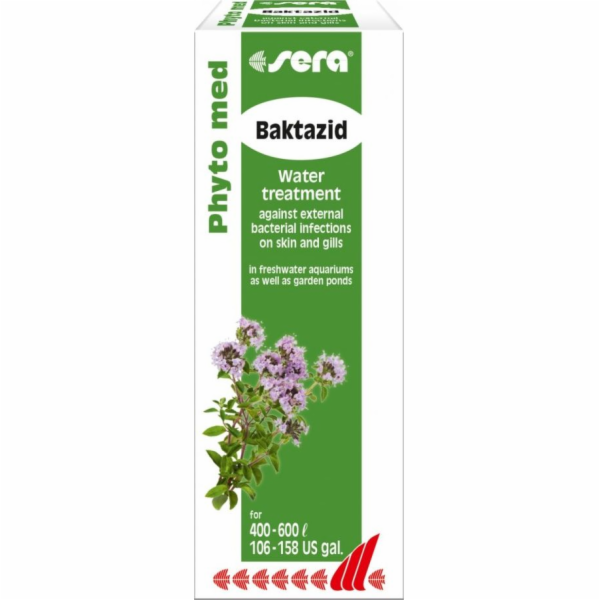 Sera Preparation Phyto med Baktazid 100 ml
