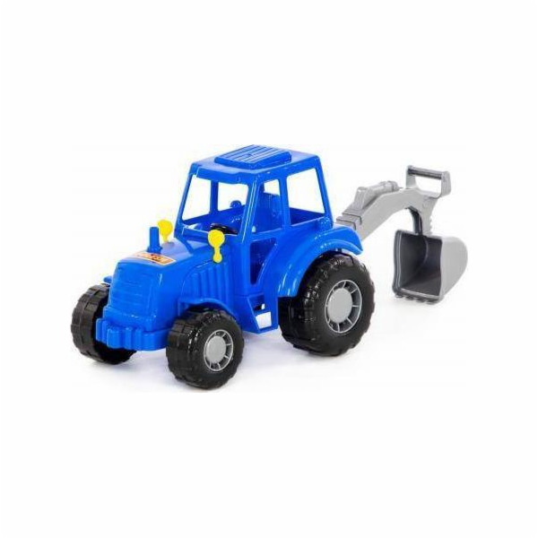 Polesie Polesie 84873 Traktor-bagr Majster modrý v mřížce