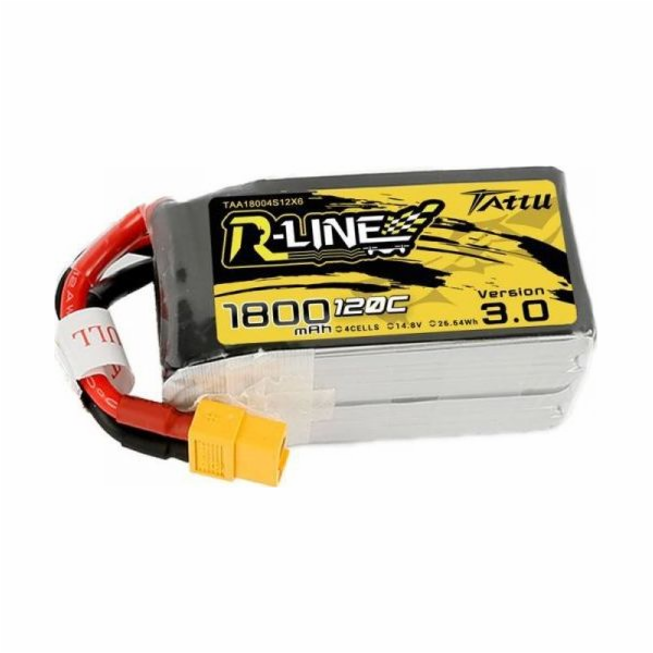 Baterie Tattu Tattu R-Line verze 3.0 1800mAh 14,8V 120C 4...