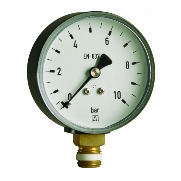 Afriso Vertikální manometr topení RF 80 RAD fi 80mm 0-10 ...