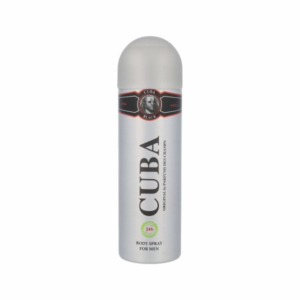 Deodorant Cuba Black ve spreji 200 ml