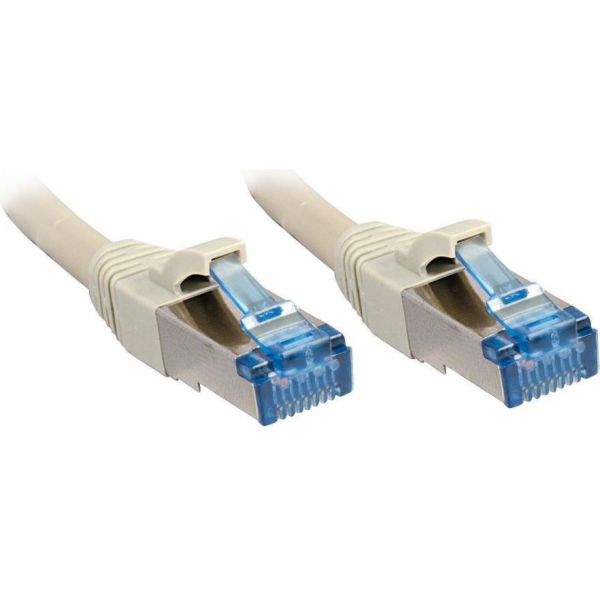 Lindy RJ-45/RJ-45 kat.6a S/FTP Šedá 3m (47135)