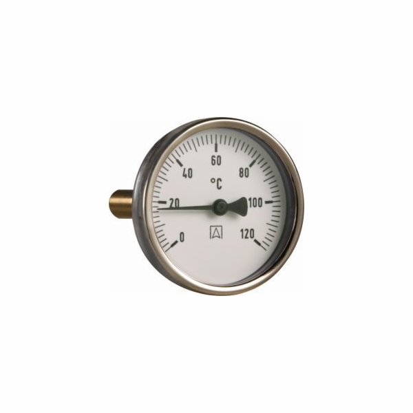 Afriso Bimetalový teploměr BiTh 80,fi80 mm, 0÷120°C, L 15...