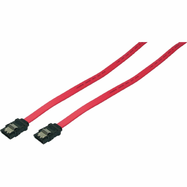 LogiLink SATA - SATA, 0,3 m, červená (CS0009)