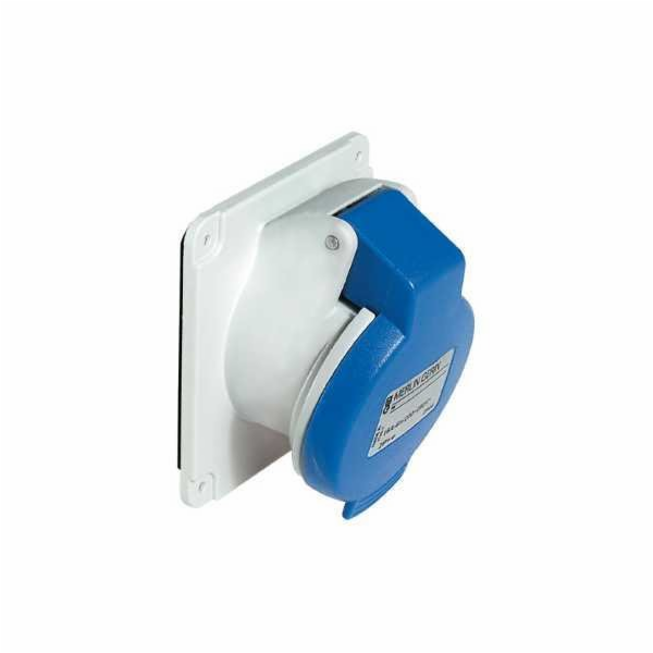 Schneider Panelová zásuvka 2P+Z 16A IP44 modrá PKF16F423