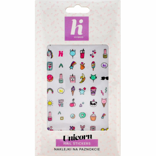 Nálepky na nehty Hi Hybrid Unicorn 1 ks