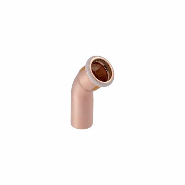 Geberit Jednonásuvné koleno Mapress Kupfer Gas 45° 18mm (...