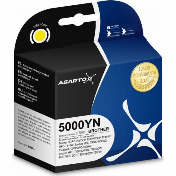 Inkoust Asarto Inkoust Asarto pro Brother 5000YN | BT5000...