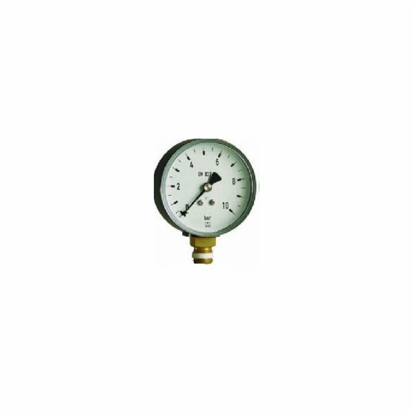 Afriso Topný manometr RF 63 AX O=80mm 0-4bar 1/2" Třída 2...