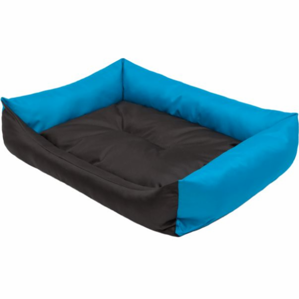 Hobbydog Eco Postel - Modré bočnice a černá XXL matrace