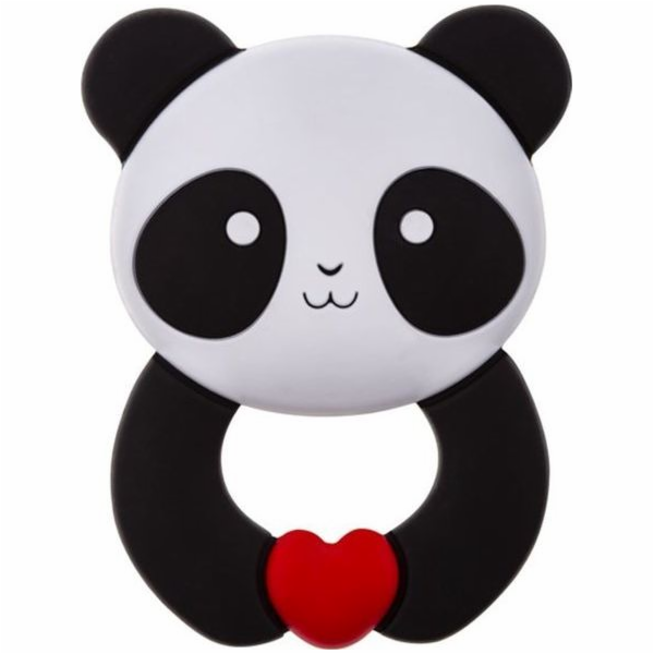 Akuku AKUKU Silikonové kousátko Panda 0m+