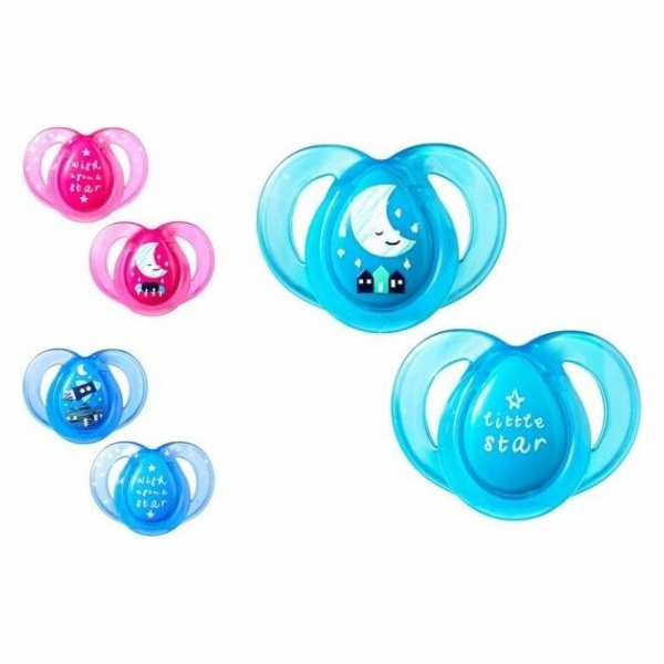 Noční dudlík Tommee Tippee 2 ks (TT0298)