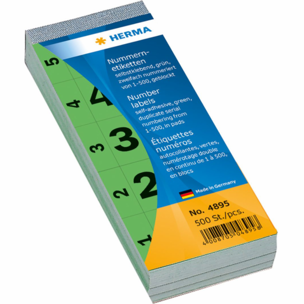 Herma Samolepící etikety 28 x 56 mm / 500 kusů (4895)