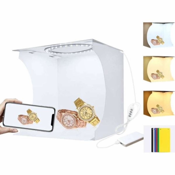 Puluz Puluz Bezstínový stan 23cm LED PU5023