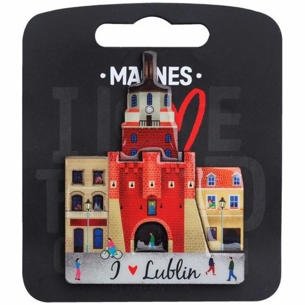 Mr. Dragon Magnet Miluji Polsko Lublin ILP-MAG-C-LUB-11