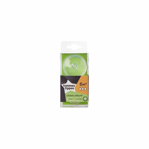 Tommee Tippee Anti-colic silikonový dudlík 6m+ 2 kusy (TT...