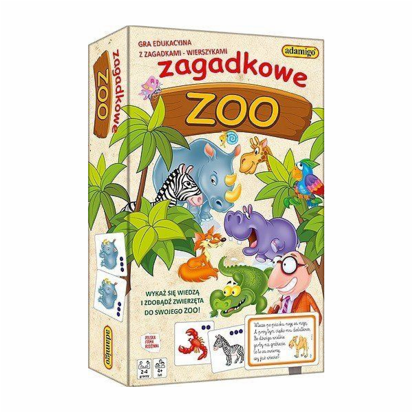 Hra Adamigo Mini Puzzle Zoo