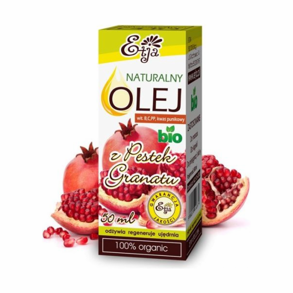 Etja Organický olej z granátových jablek, 50 ml