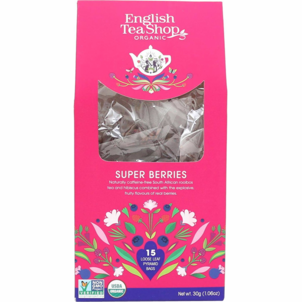 English Tea English Tea Shop, Super Berries čaj, 15 pyramid