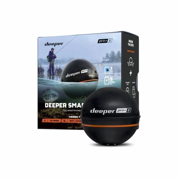 Rybářský echosounder Deeper Smart Sonar PRO+ 2