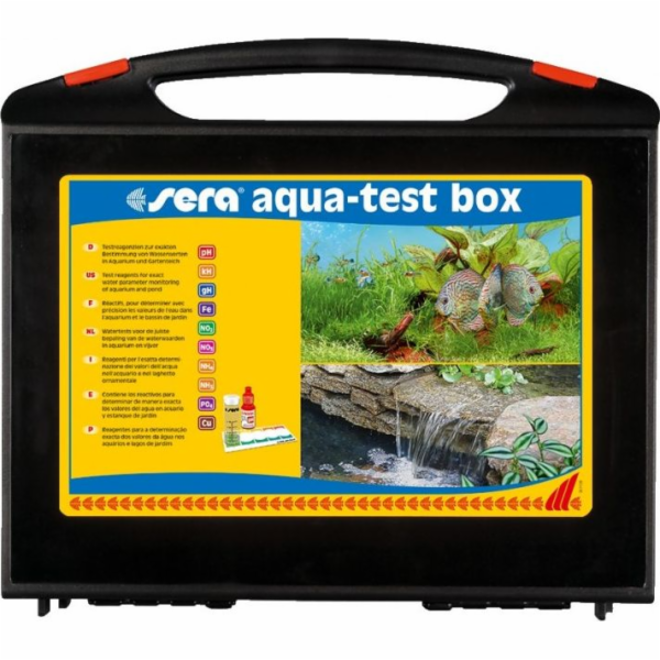 Sera Test case Aqua-test box (+ Cu)