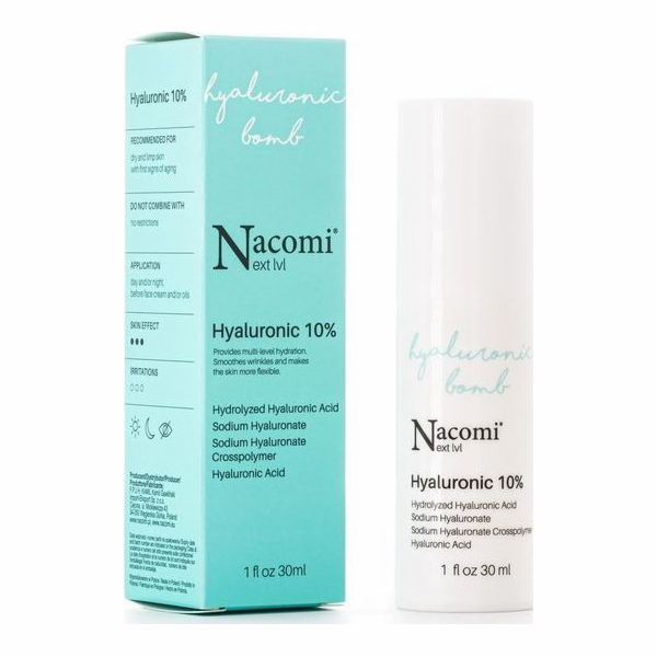 Nacomi Next Level Hyaluronic 10% sérum s kyselinou hyalur...