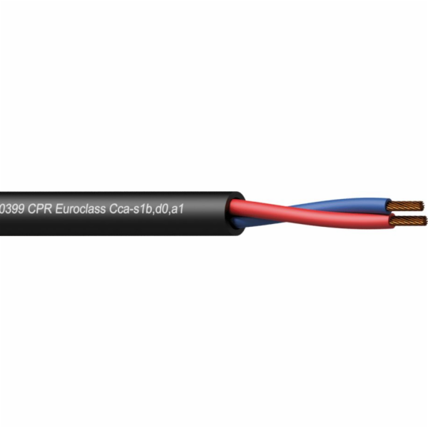 Procab CLS215-CCA/1 Reproduktorový kabel - 2 x 1,5 mm2 - ...