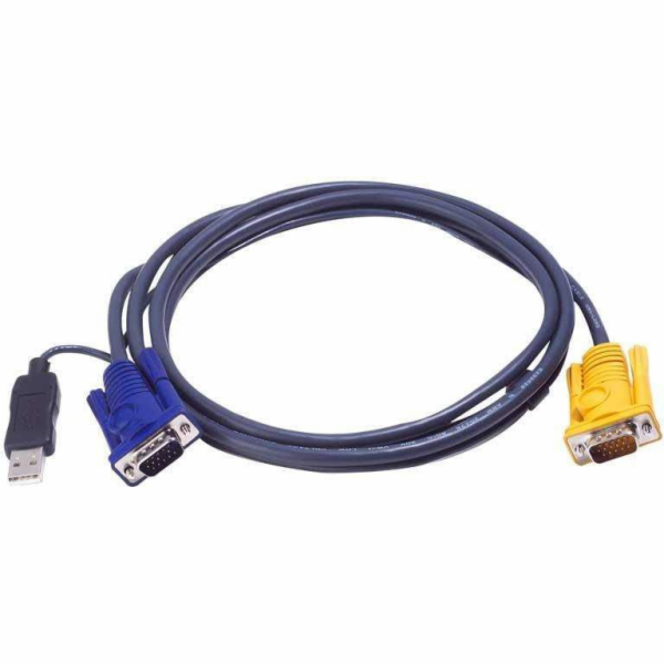 Aten Kable KVM, 2m, černá (2L5202UP)