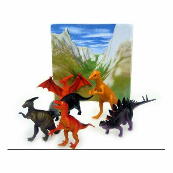 Hroch figurka Dinosauři v sáčku 6 ks. (HSH007)