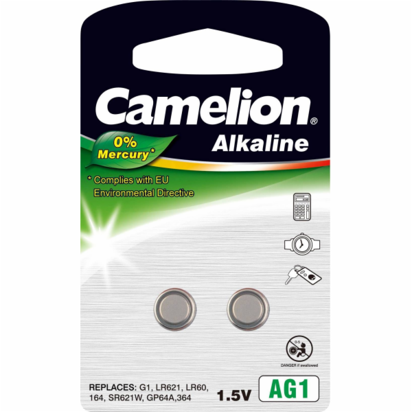 Baterie Camelion Buttoncell LR60 2 ks.
