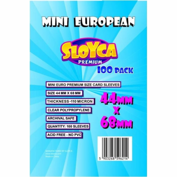 Sloyca Mini European Premium Trička 44x68mm (100 ks)