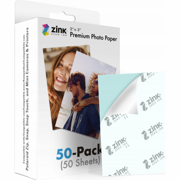 Zink fotopapír pro tiskárnu 5x7,6 cm (SB6592)