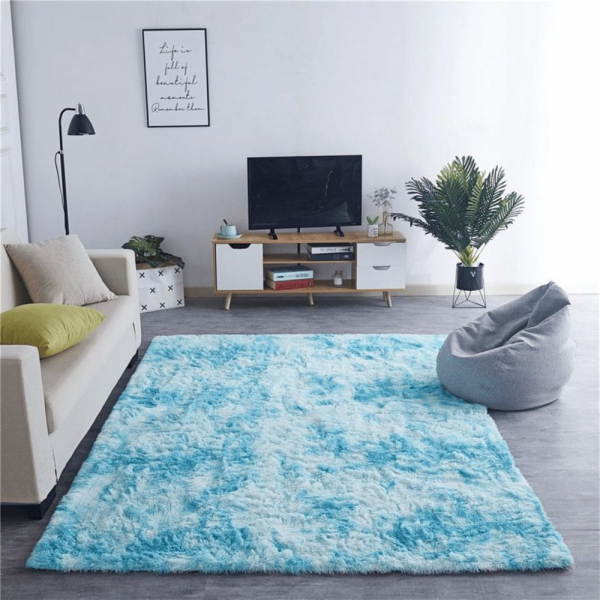 Strado Ombre Shaggy Koberec 160x200 OmbreBlue (světle modrá)