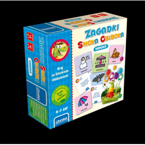 Granna Desková hra Slacker Dragon Puzzle modré